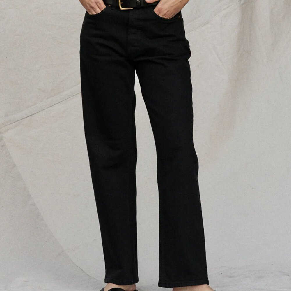 Buck Mason Women's Rider Jean Size 26 Black